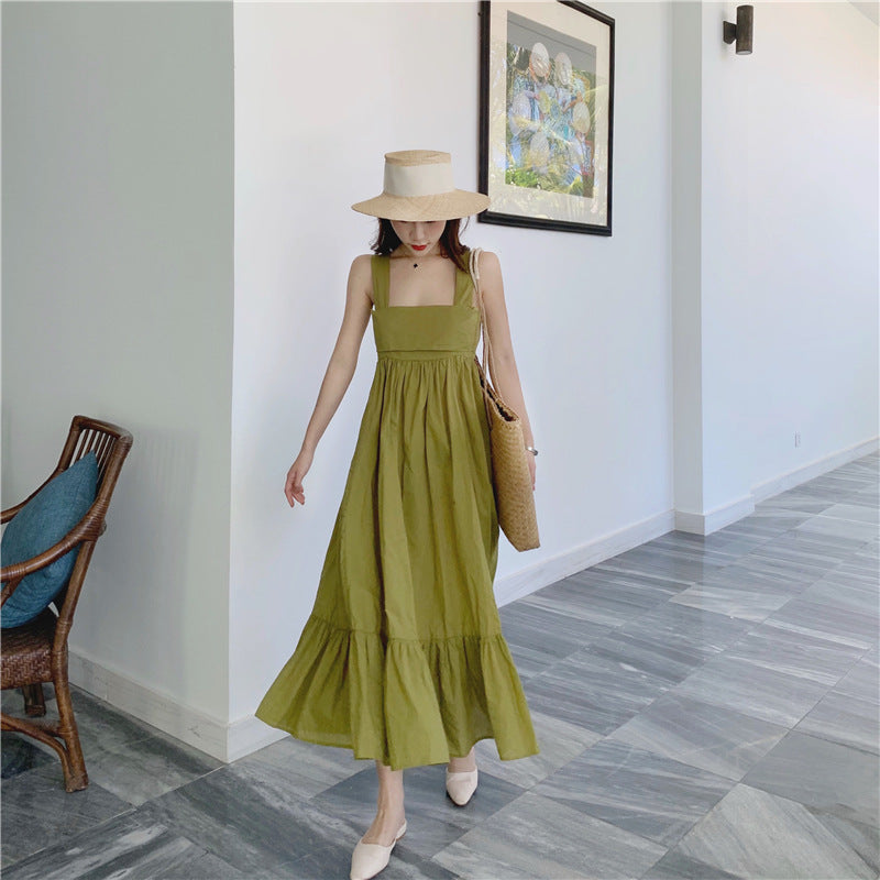 Sanya Travel Wear Slim Sling Beach Skirt Bali