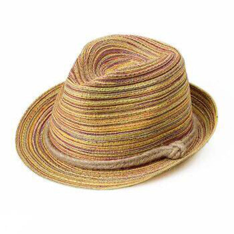 Rainbow Pattern Leisure Beach Hat