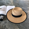 Large brim beach sun hat